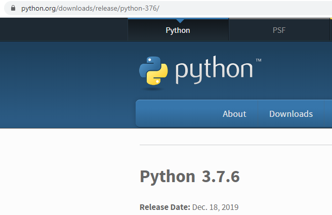 install python 3.7