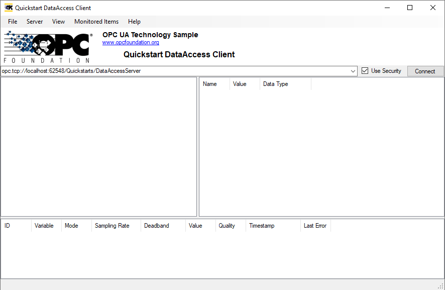 OPC DA client