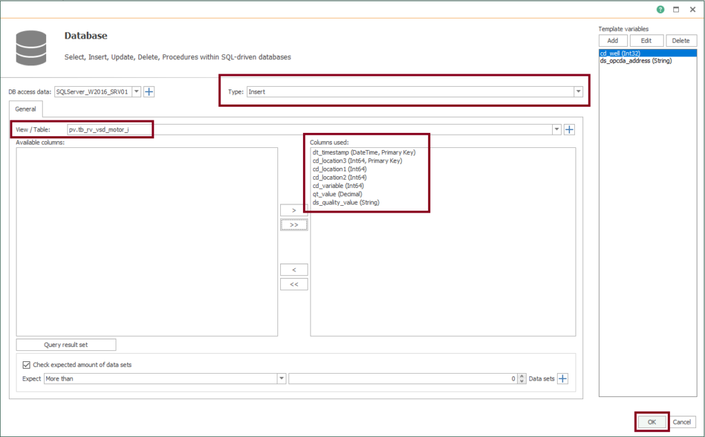 opc router tutorial sql 15