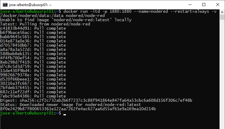 portainer raspberry pi 27